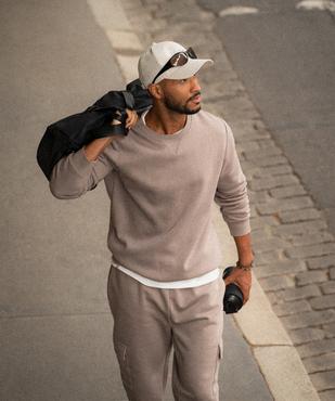 Sweat en molleton doux homme vue1 - GEMO 4G HOMME - GEMO