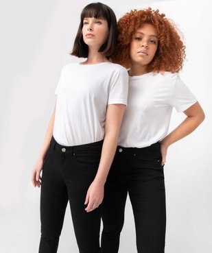 Pantalon coupe Slim taille normale femme vue6 - GEMO 4G FEMME - GEMO