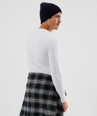 Tee-shirt à manches longues et col rond homme vue13 - GEMO 4G HOMME - GEMO