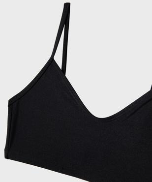 Maillot de bain 2 pièces aux reflets pailletés fille vue2 - GEMO (JUNIOR) - GEMO