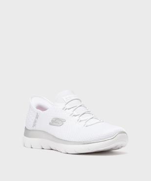 Baskets en mesh faciles à enfiler femme Slip ins Summits - Skechers vue2 - SKECHERS - GEMO