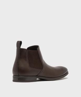 Chelsea boots homme - Mario Baldano vue4 - MARIO BALDANO - GEMO