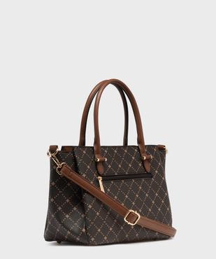 Sac à main femme avec bandoulière amovible - Torrente vue2 - TORRENTE - GEMO
