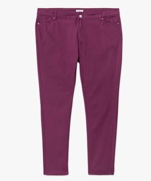 Pantalon coupe Regular femme grande taille vue4 - GEMO (G TAILLE) - GEMO