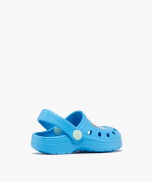Sabots souples à bride talon et semelle épaisse Stitch fille - Disney vue4 - LILO & STITCH - GEMO
