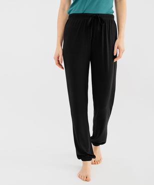 Pantalon de pyjama en maille fine avec bas resserré femme vue9 - GEMO 4G FEMME - GEMO