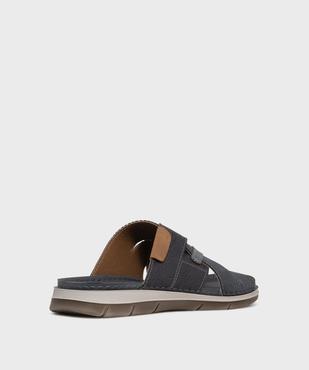 Mules ouvertes avec brides croisées homme vue4 - G'FLEX - GEMO