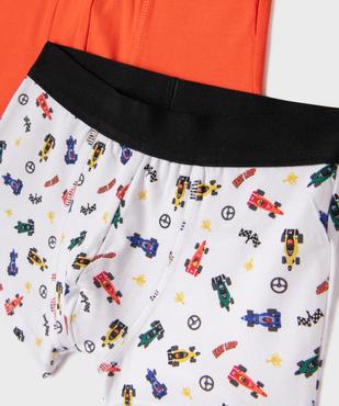 Boxer en coton stretch garçon (lot de 2) vue2 - GEMO 4G GARCON - GEMO