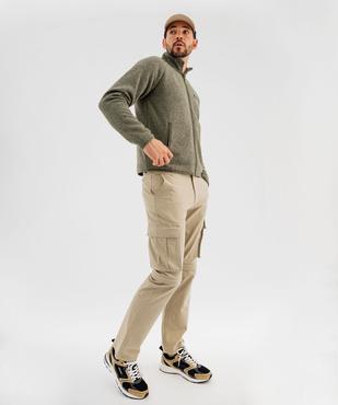 Pantalon cargo 2-en-1 transformable en short homme - Roadsign vue10 - ROADSIGN G4G - GEMO