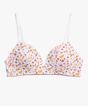 Soutien-gorge fille avec bonnets paddés  vue1 - GEMO 4G FILLE - GEMO