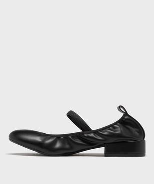 Ballerines souples à petit talon femme - Follow Me vue3 - FOLLOW ME - GEMO