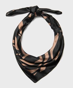 Foulard carré satiné femme vue1 - GEMO (ACCESS) - GEMO