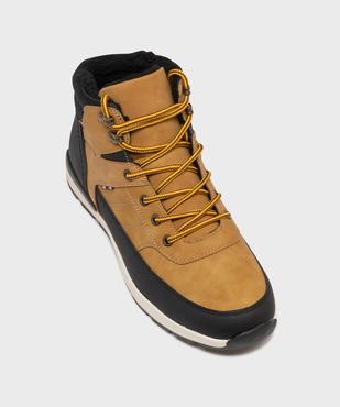 Boots fourrées à semelle sport homme vue6 - URBAN STEPS - GEMO