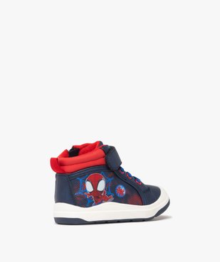 Baskets bébé garçon mid-cut Spidey à zip - Marvel vue4 - SPIDEY - GEMO