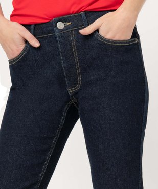 Jean femme coupe Slim coloris délavé vue2 - GEMO 4G FEMME - GEMO