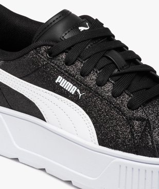 Baskets femme pailletées à semelle plateforme - Puma vue6 - PUMA - GEMO