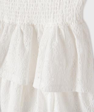 Jupe à volants avec doublure short invisible fille vue2 - GEMO (JUNIOR) - GEMO
