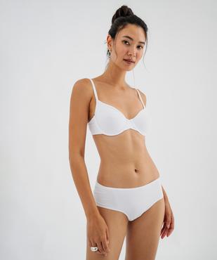 Shorty en microfibre et dentelle femme (lot de 2) vue5 - GEMO 4G FEMME - GEMO