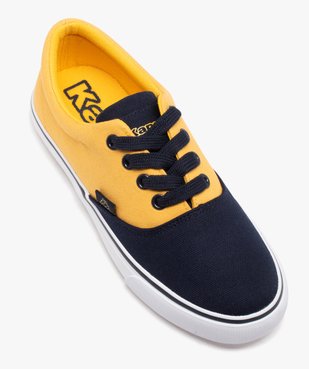 Baskets en toile skateshoes garçon - Kappa Nisio vue5 - KAPPA - GEMO