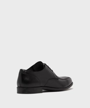 Derbies en cuir surpiqués homme - Tanéo vue4 - TANEO - GEMO