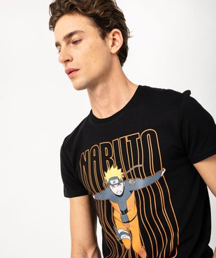 Tee-shirt à manches courtes avec motif manga homme - Naruto Shippuden vue6 - NARUTO - GEMO