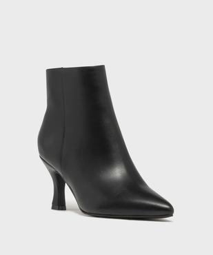 Bottines à talon fin et bout pointu femme - Follow Me vue2 - FOLLOW ME G4G - GEMO