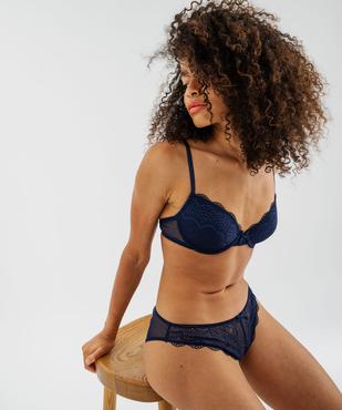 Soutien-gorge corbeille en dentelle à armatures vue5 - GEMO(HOMWR FEM) - GEMO