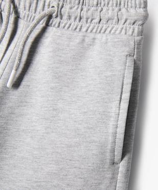 Bermuda en maille avec taille élastique ajustable garçon vue2 - GEMO (ENFANT) - GEMO