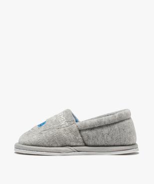 Chaussons garçon en velours ras imprimés dinosaure vue3 - GEMO 4G GARCON - GEMO