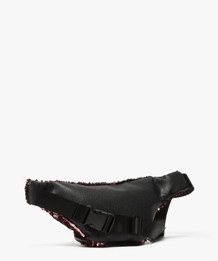 Sac banane femme avec sequins brodés vue3 - GEMO (ACCESS) - GEMO