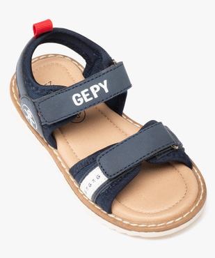 Sandales garçon à brides scratch – Gepy vue5 - FRIENDLY GEPY - GEMO