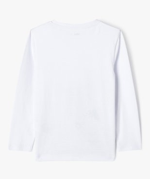 Tee-shirt à manches longues avec motif garçon vue4 - GEMO (ENFANT) - GEMO