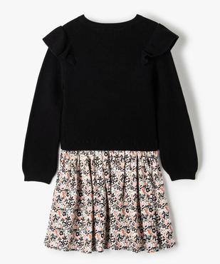 Robe fille effet 2-en-1 brillant - LuluCastagnette vue4 - LULUCASTAGNETTE - GEMO