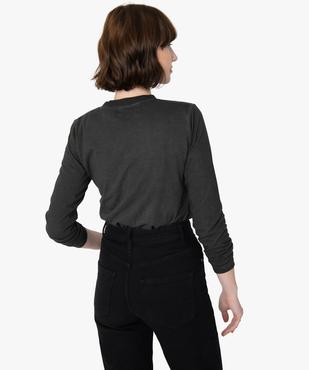 Tee-shirt femme à manches longues – Camps United vue3 - CAMPS UNITED - GEMO