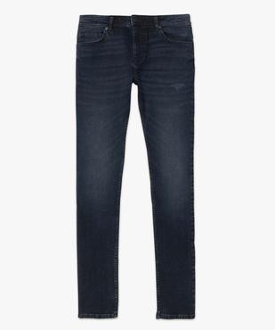 Jean homme coupe Skinny délavé  vue4 - GEMO 4G HOMME - GEMO