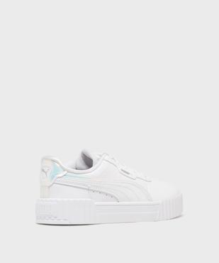 Baskets basses empiècements holographiques Carina 3.0 Holo 2.0 fille - Puma vue4 - PUMA - GEMO