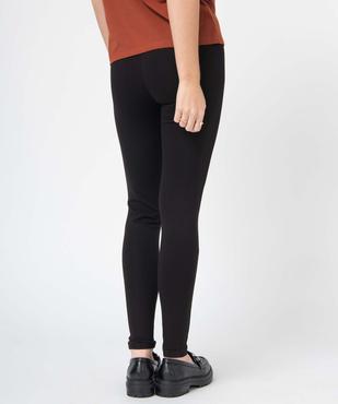 Leggings femme en maille Milano avec ceinture fantaisie vue3 - GEMO(FEMME PAP) - GEMO