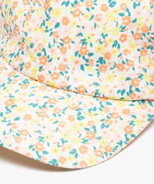 Casquette fille à motifs fleuris vue3 - GEMO (ENFANT) - GEMO