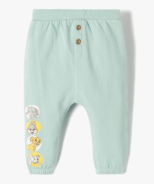 Pantalon bébé en molleton douillet imprimé - Disney vue1 - DISNEY BABY - GEMO