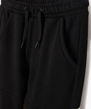 Jogging garçon avec bandes latérales vue3 - GEMO (ENFANT) - GEMO
