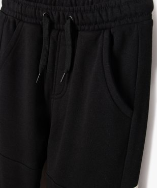 Pantalon de jogging bicolore garçon vue3 - GEMO (ENFANT) - GEMO