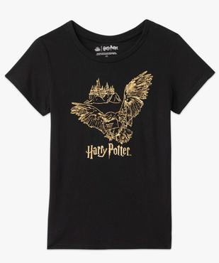 Tee-shirt femme à manches courtes avec motif pailleté - Harry Potter vue4 - HARRY POTTER - GEMO