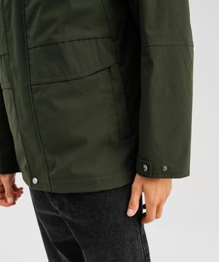 Parka doublée à capuche homme vue4 - GEMO (HOMME) - GEMO