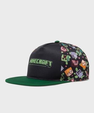 Casquette motif jeu de construction garçon - Minecraft vue1 - MINECRAFT - GEMO