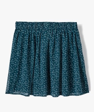 Jupe fille courte forme portefeuille à motifs - LuluCastagnette vue3 - LULUCASTAGNETTE - GEMO