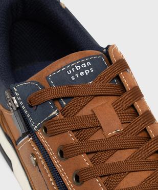 Baskets de ville avec double fermeture homme - Urban Steps vue6 - URBAN STEPS - GEMO