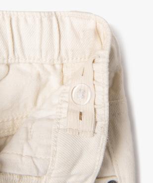 Pantalon slim en coton avec taille ajustable bébé garçon - LuluCastagnette vue3 - LULUCASTAGNETTE - GEMO