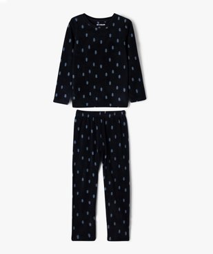 Pyjama en maille polaire à motifs sapins garçon vue2 - 1E PRIX BY GEMO - GEMO
