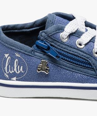 Baskets en toile denim irisée - LuluCastagnette vue6 - LULU CASTAGNETT - GEMO