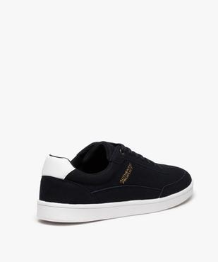 Baskets homme suédées à lacets style skateshoes vue4 - GEMO (SPORTSWR) - GEMO